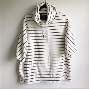 Final L. L. Bean Striped Oversized Sweatshirt